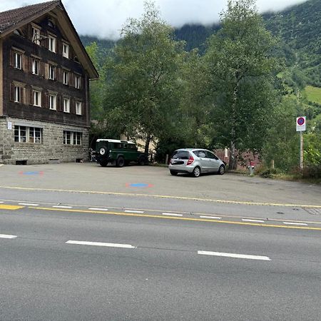 Ferienwohnung Haus Alpenhof Wassen Exterior foto
