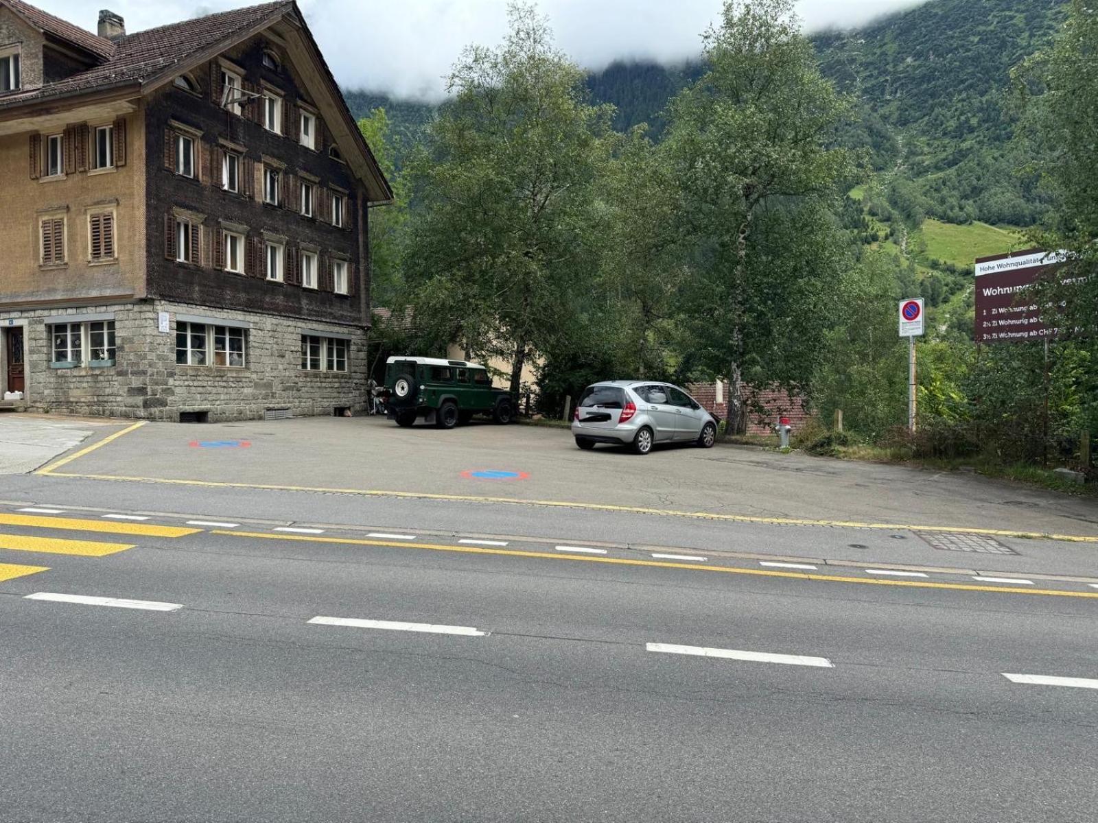 Ferienwohnung Haus Alpenhof Wassen Exterior foto